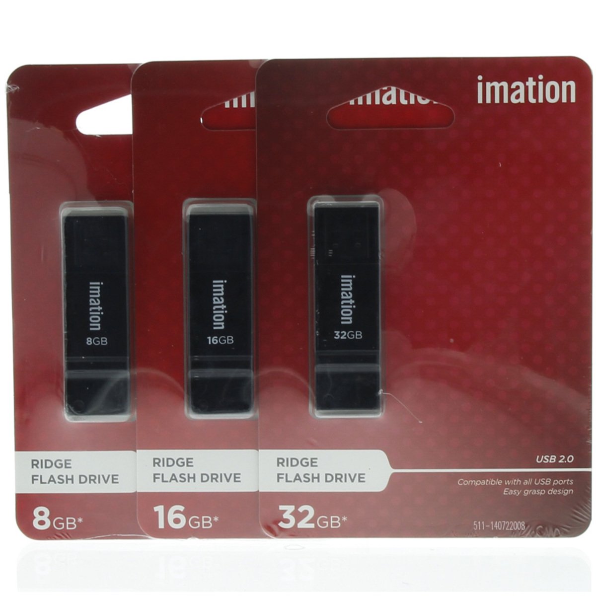 Imation Flash Drive Ridge 8GB + 16GB + 32GB