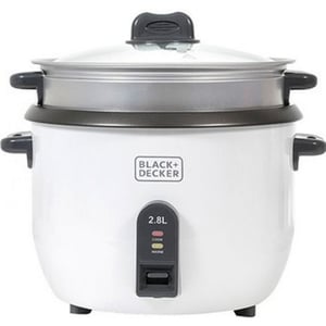 Buy Black+Decker Rice Cooker RC2850B5 2.8Ltr Online at Best Price | Rice Cookers | Lulu Kuwait in UAE