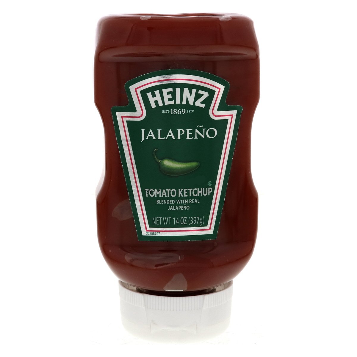 Buy Heinz Jalapeno Tomato Ketchup 397 g Online at Best Price | Ketchup | Lulu Kuwait in Kuwait