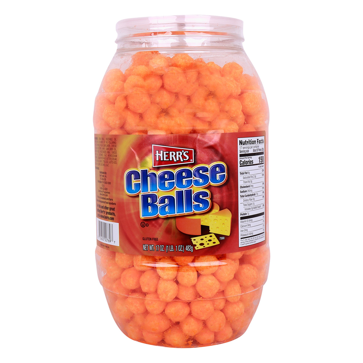 Herr's Cheese Balls 482g