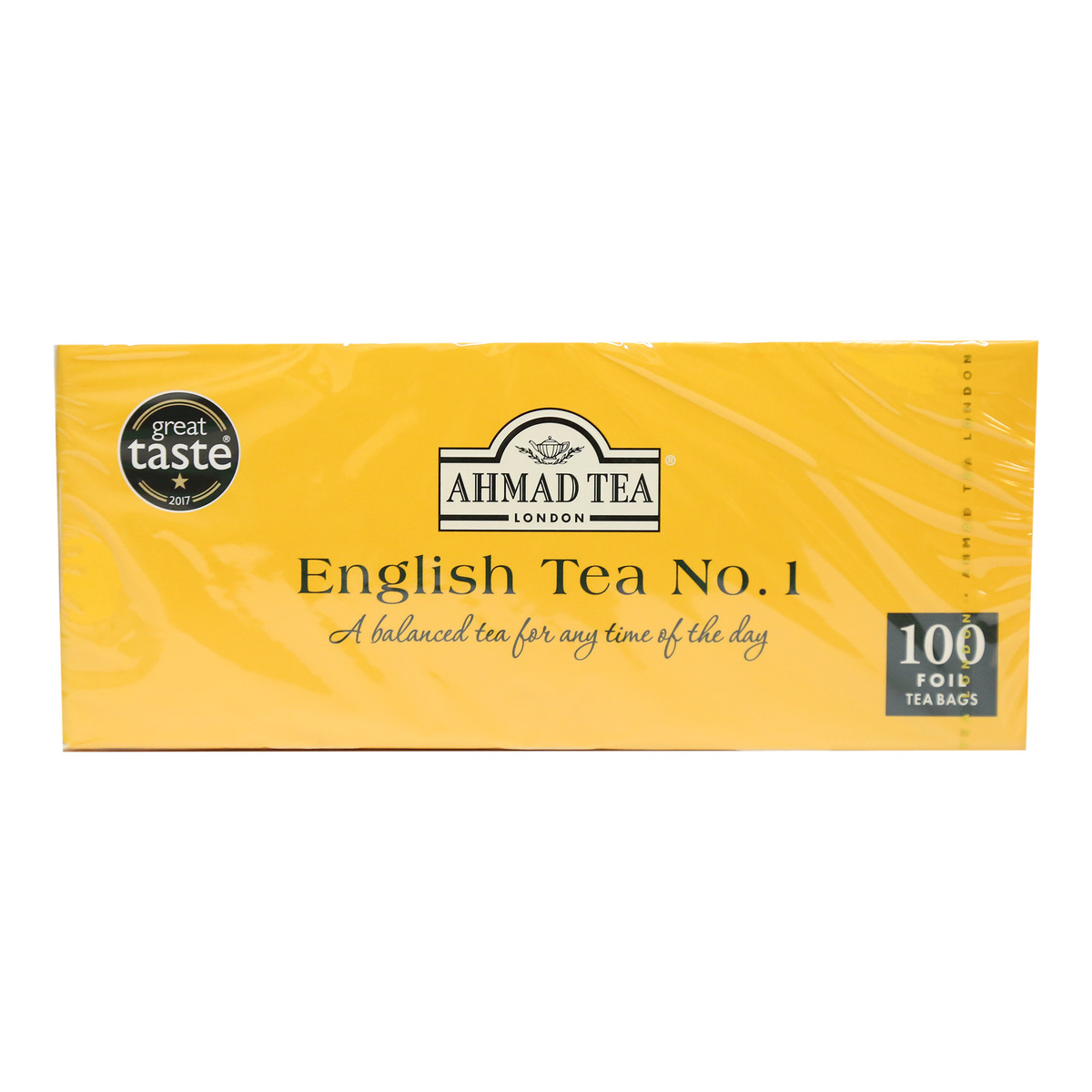 Ahmad English Tea 100 Foil Teabags