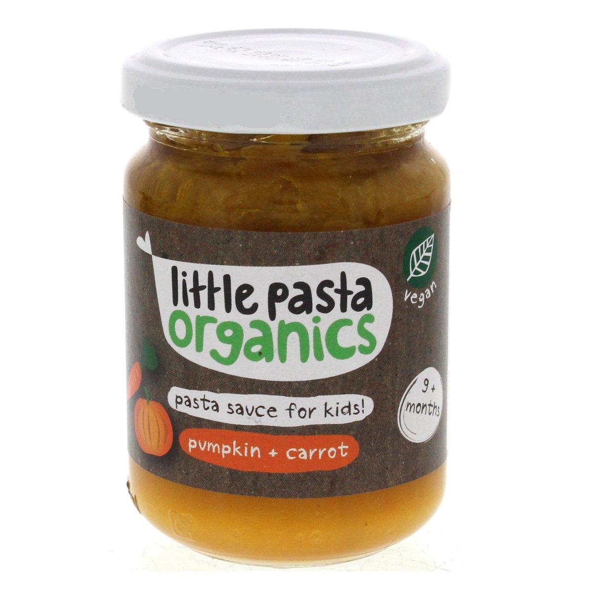 Little Pasta Organics Pasta Souce For Kids Pumpkin And Carrot 130g