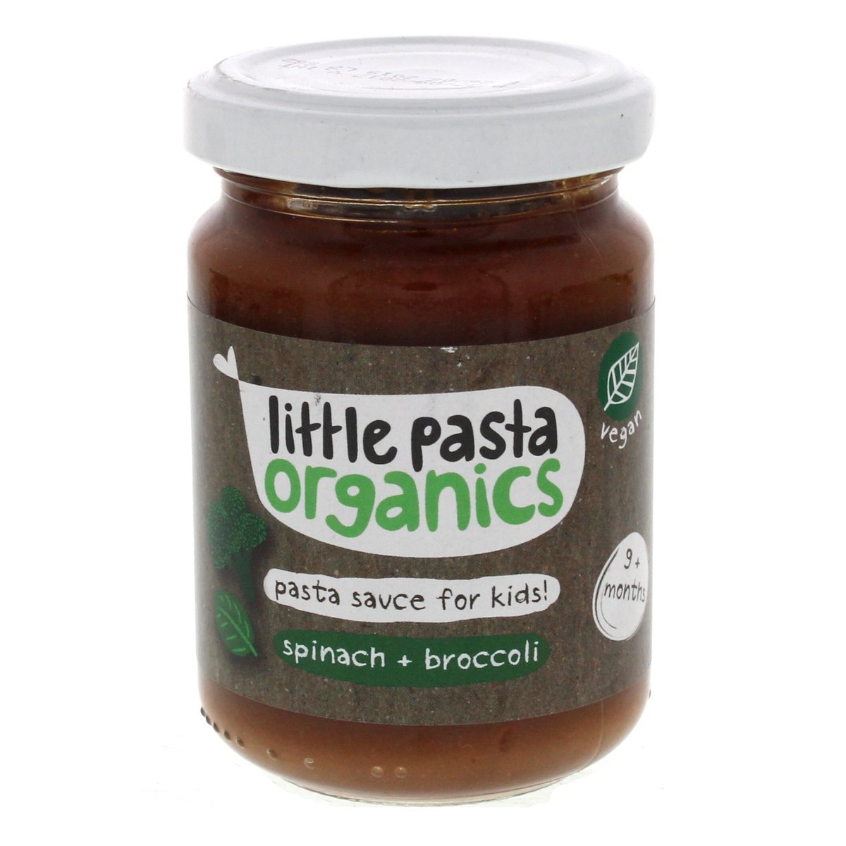 Little Pasta Organics Pasta Sauce For Kids Spinach And Broccoli 130 g