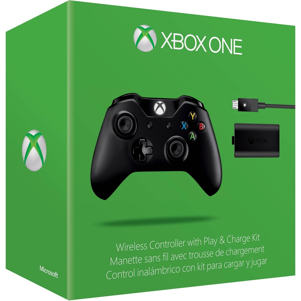 Xbox One Wireless Controller + Play & Charge Kit