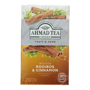 Ahmad Rooibos & Cinnamon Tea 20 Teabags