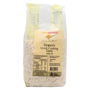 Pure Harvest Organic Quick Cooking Oats 500g