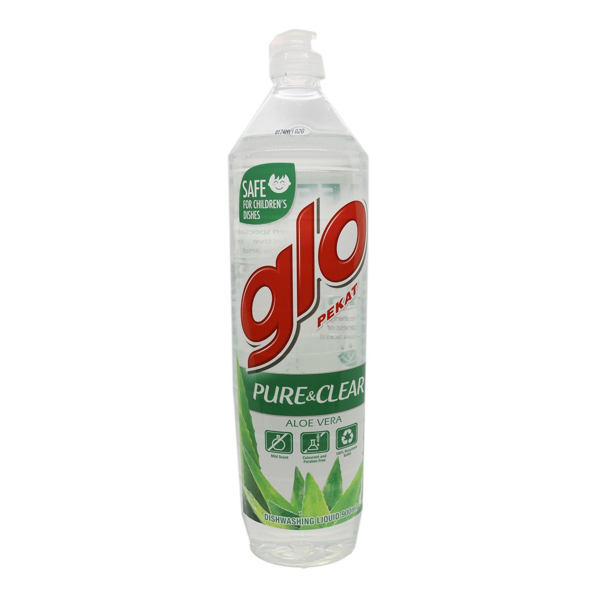Glo Pure & Clear Dishwashing Liquid 800ml