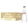 Evian Natural Mineral Water Glass Bottle 330 ml