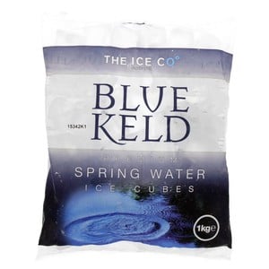 Blue Keld Spring Water Ice Cubes 1kg