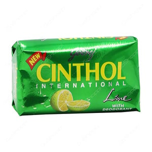 Cinthol Soap Lime With Deodorant 125g