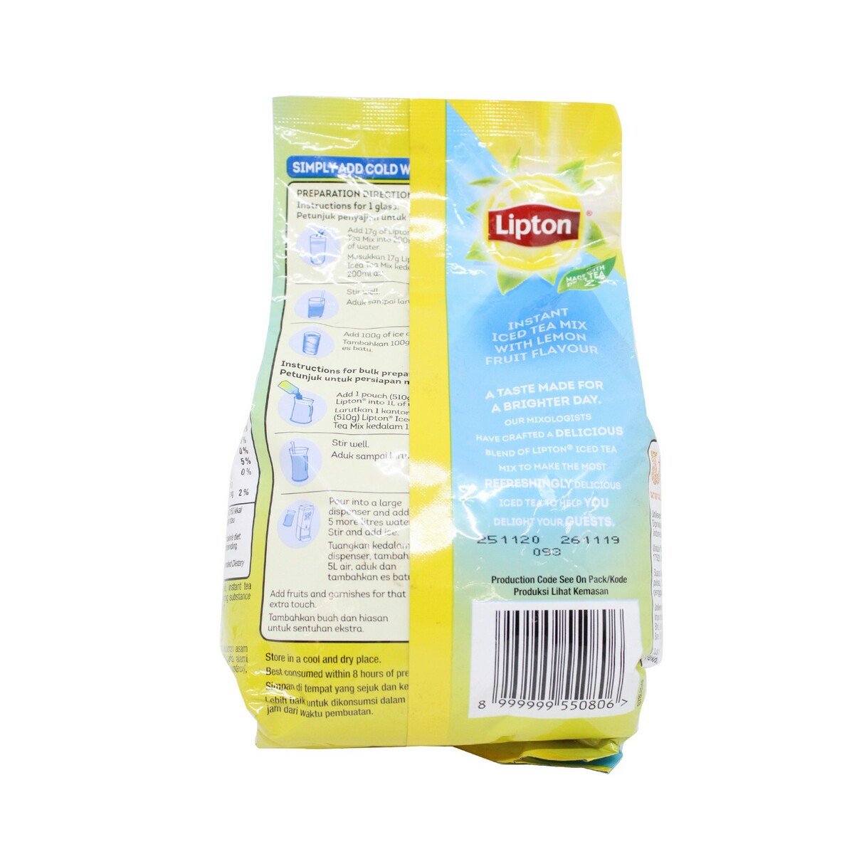 Lipton Ice Tea Lemon 510g