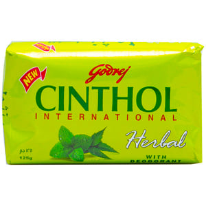 Cinthol Herbal With Deodorant Soap 125g