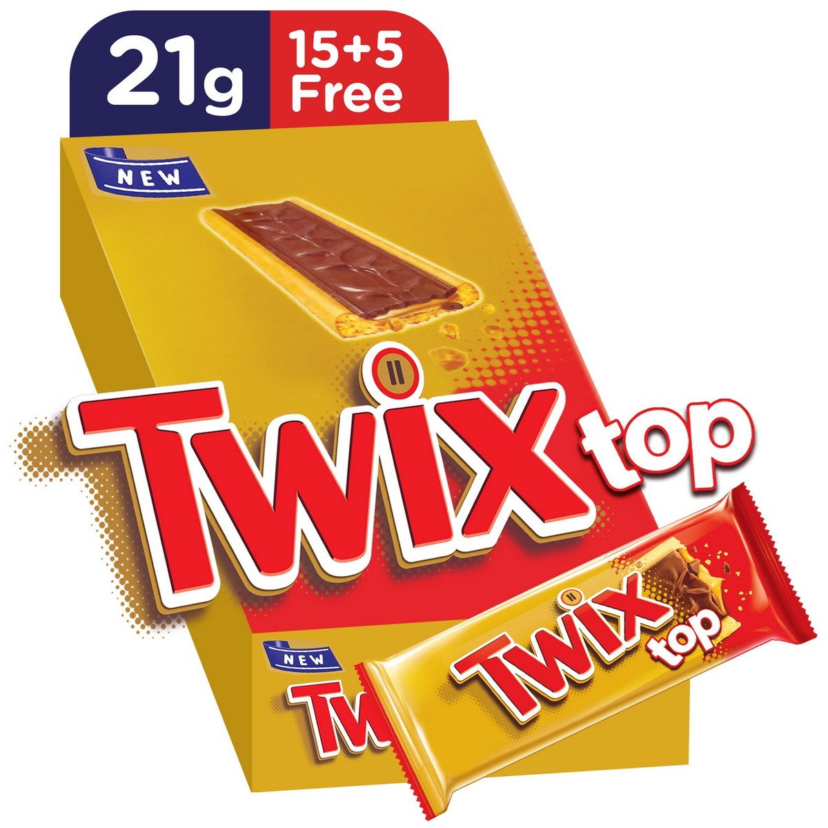 Twix Chocolate Top Biscuit 21 g