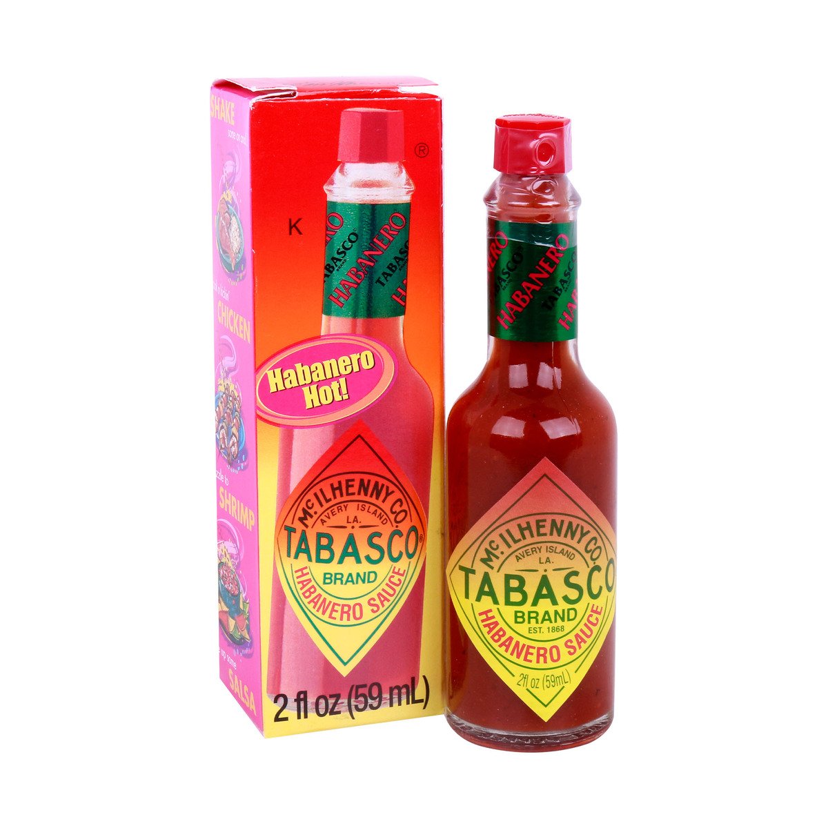 Tabasco Habanero Hot Sauce 59ml