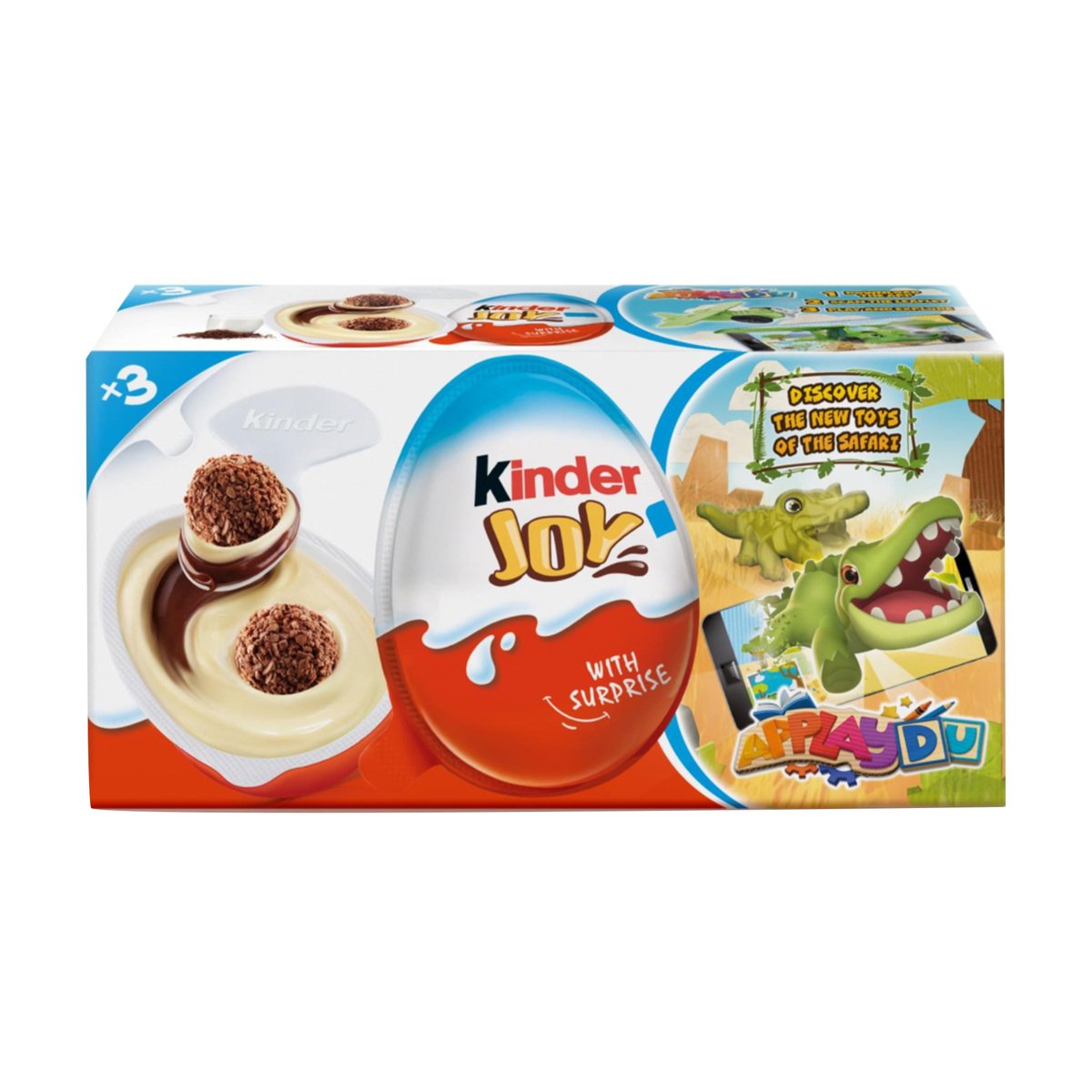اشتري قم بشراء فيريرو كيندر جوي بيض للأولاد 20 جم × 3 Online at Best Price من الموقع - من لولو هايبر ماركت Kids Chocolate في السعودية