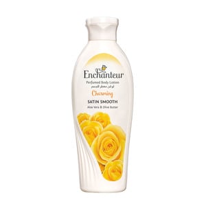 Enchanteur Satin Smooth Charming Lotion with Aloe Vera & Olive Butter 250ml