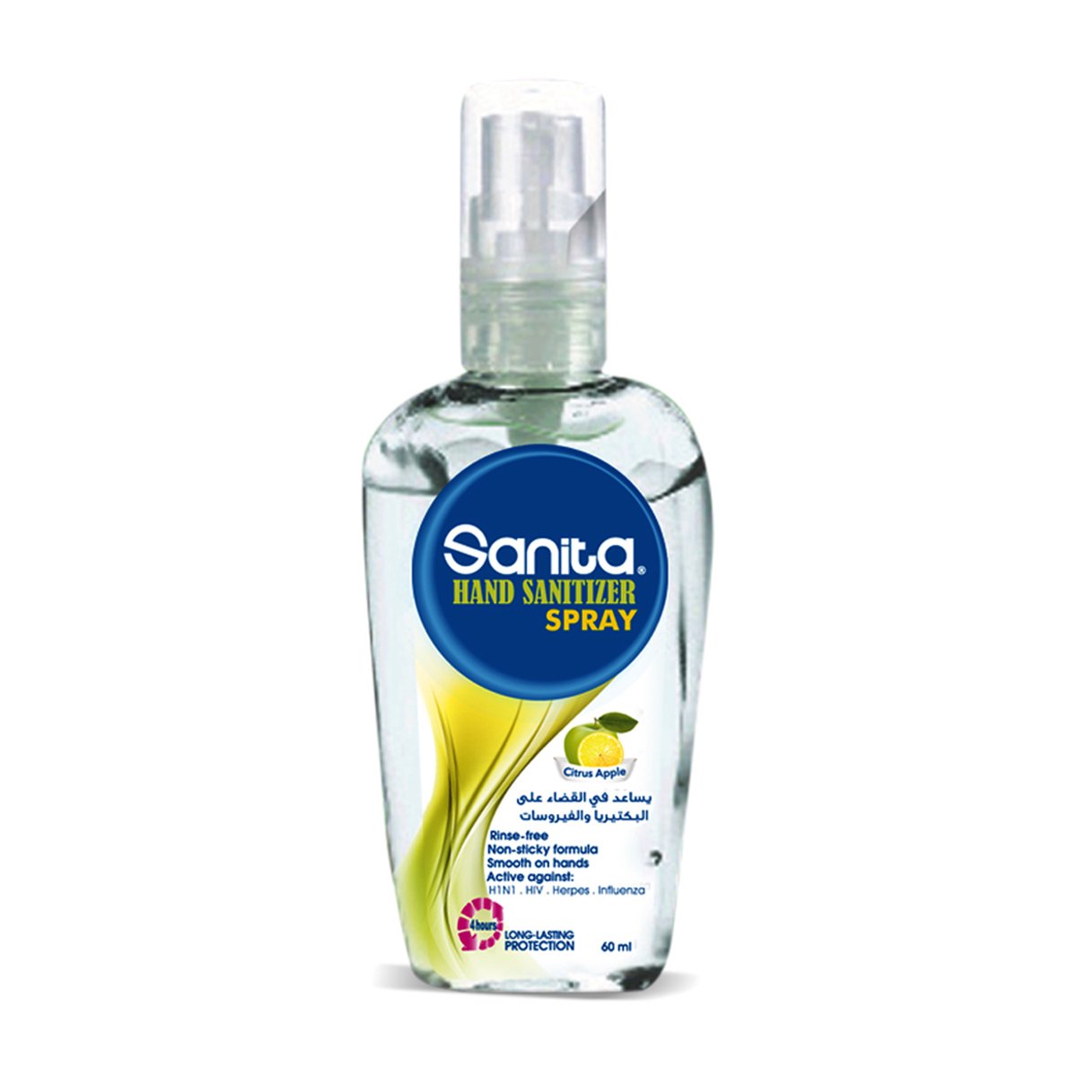 Sanita Hand Sanitizer Spray Citrus Apple 60 ml