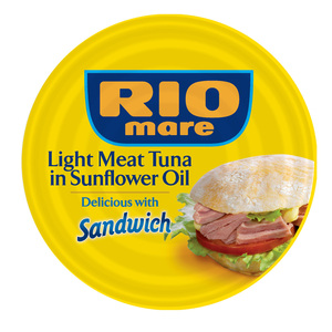 Rio Mare Light Meat Tuna in Sunflower Oil 160g