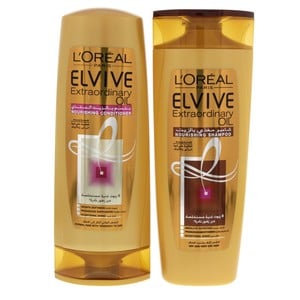 Loreal Elvive Extraordinary Oil Nourishing Shampoo 400ml + Conditioner 400ml