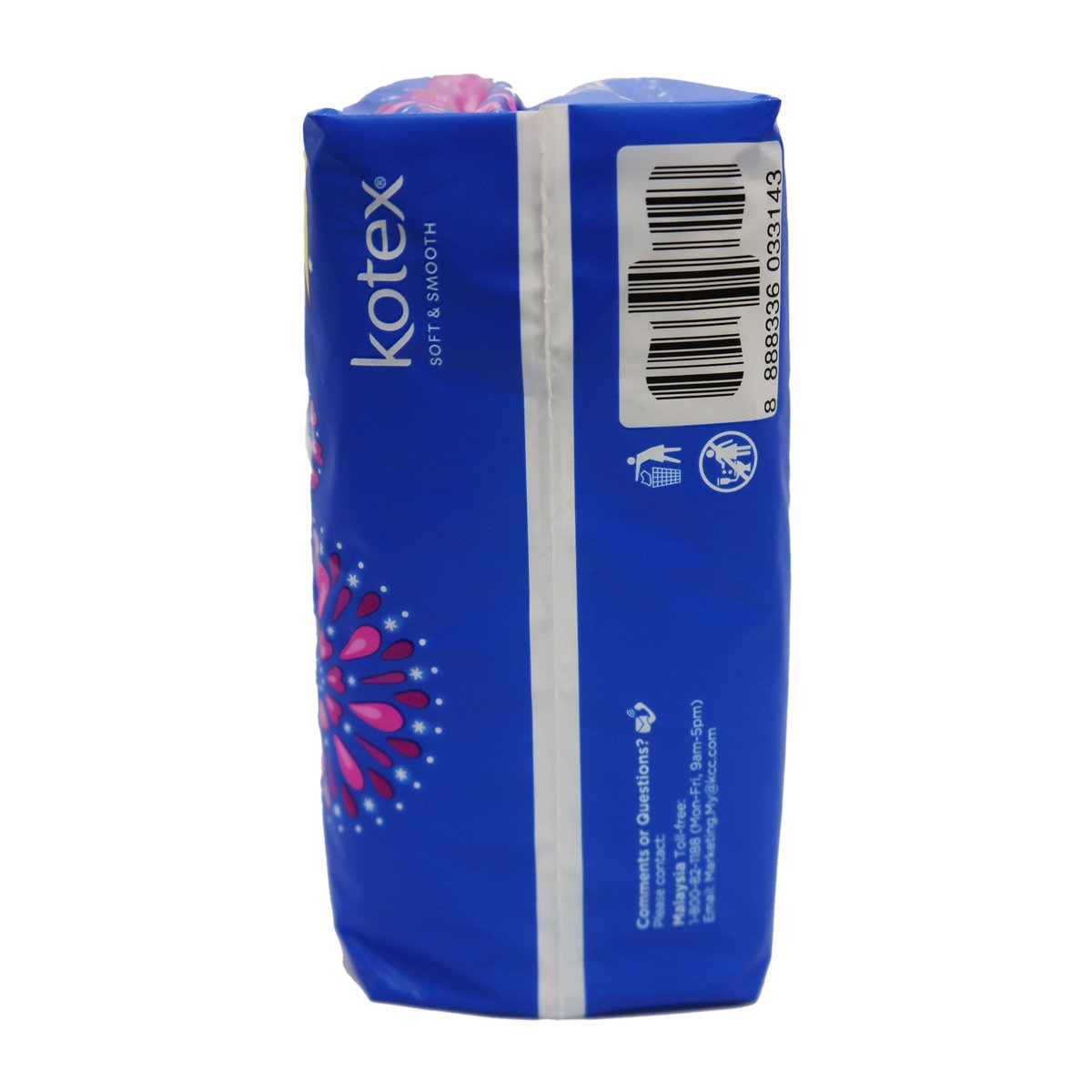 Kotex Soft Side Overnight Wing 35Cm 6 Counts