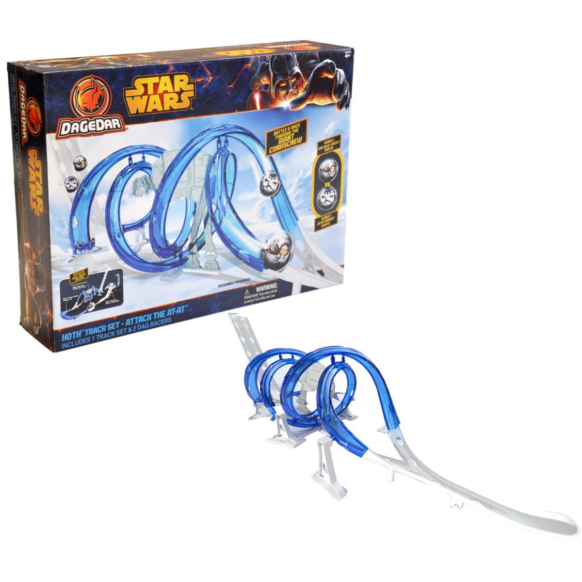 Majorette - Star Wars Battle Of Hoth Track Attack The AT-AT