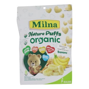 Milna Nature Puffs Organic Banana 15g
