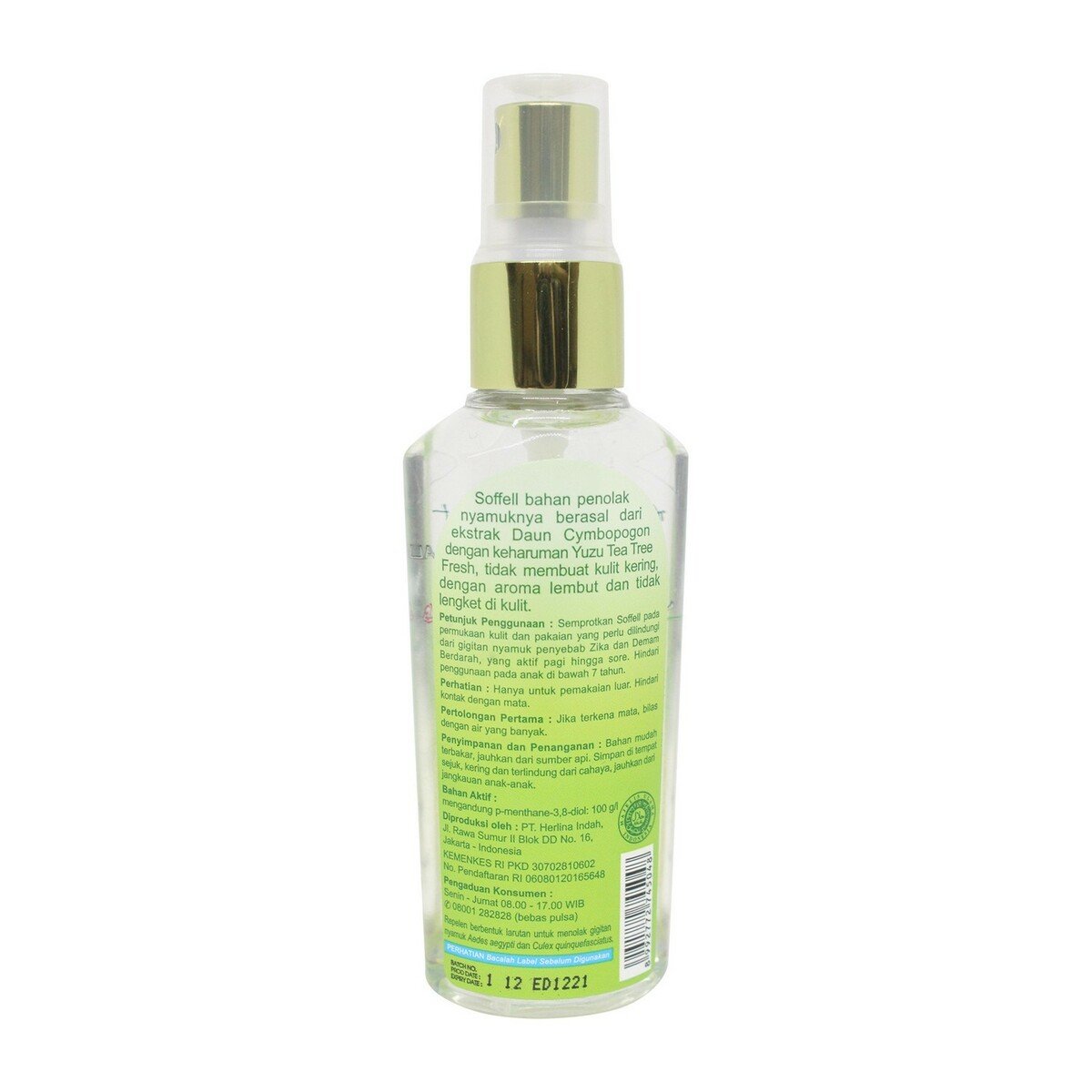 Soffel Yuzu Alamia Botol Spray 55ml