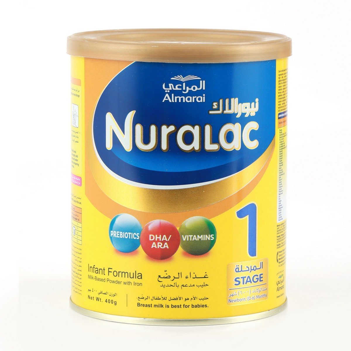 Almarai Nuralac Baby Milk Powder Stage 1 400 g