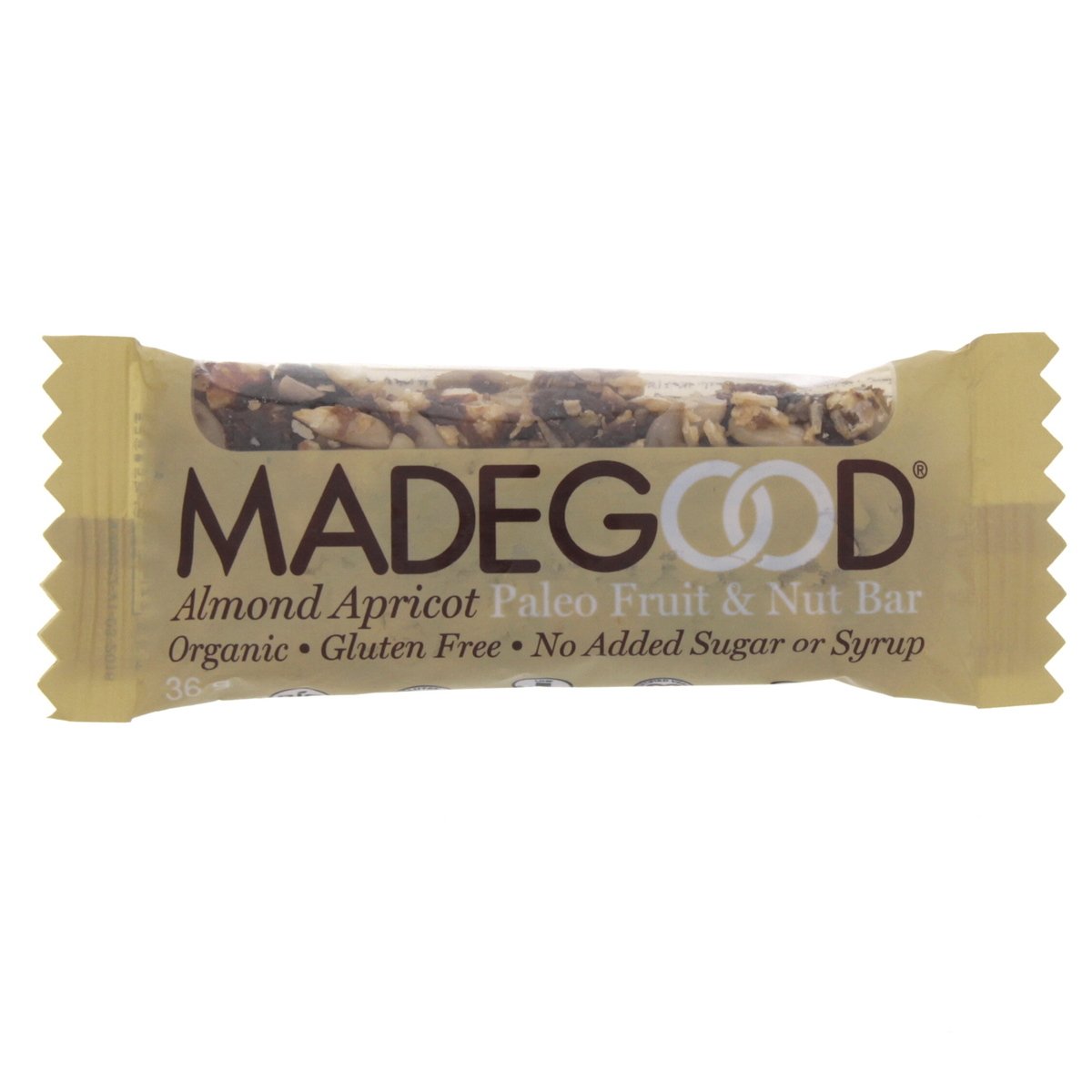 Made Good Almond Apricot Paleo Fruit And Nut Bar 36 g