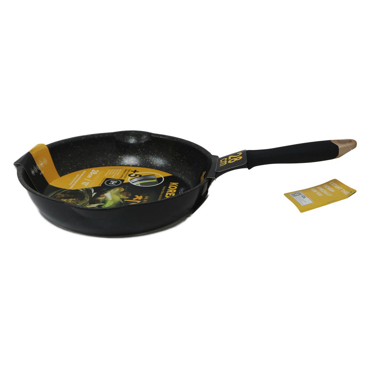 Amer Cook Deep Non Stick Fry Pan With Double Spout 7002.28