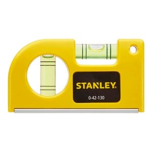 Stanley Magnetic Pocket Level Horizontal/Vertical 0-42-130