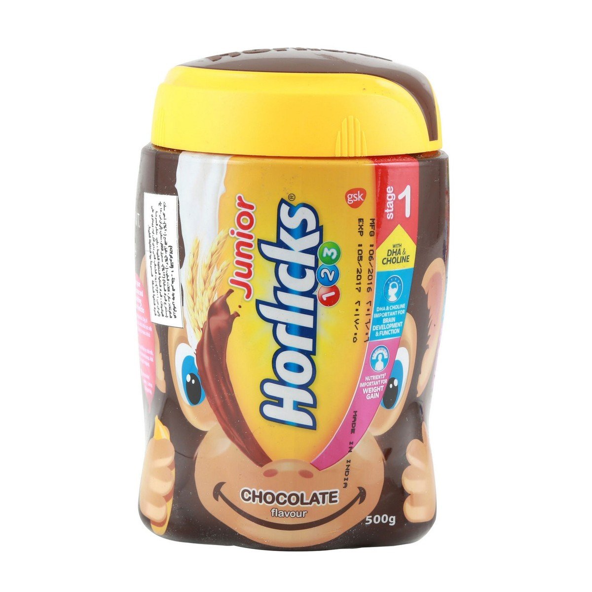 Horlicks Junior Chocolate Flavour Stage 1 500 g
