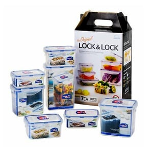 Lock&Lock Tempat Makan HPL809BS 7pcs