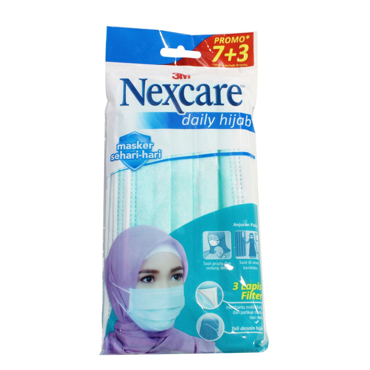 Nexcare Hijab Mask 7+3