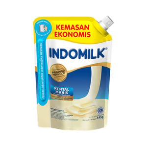 Indomilk Susu Kental Manis Plain Pouch 545g