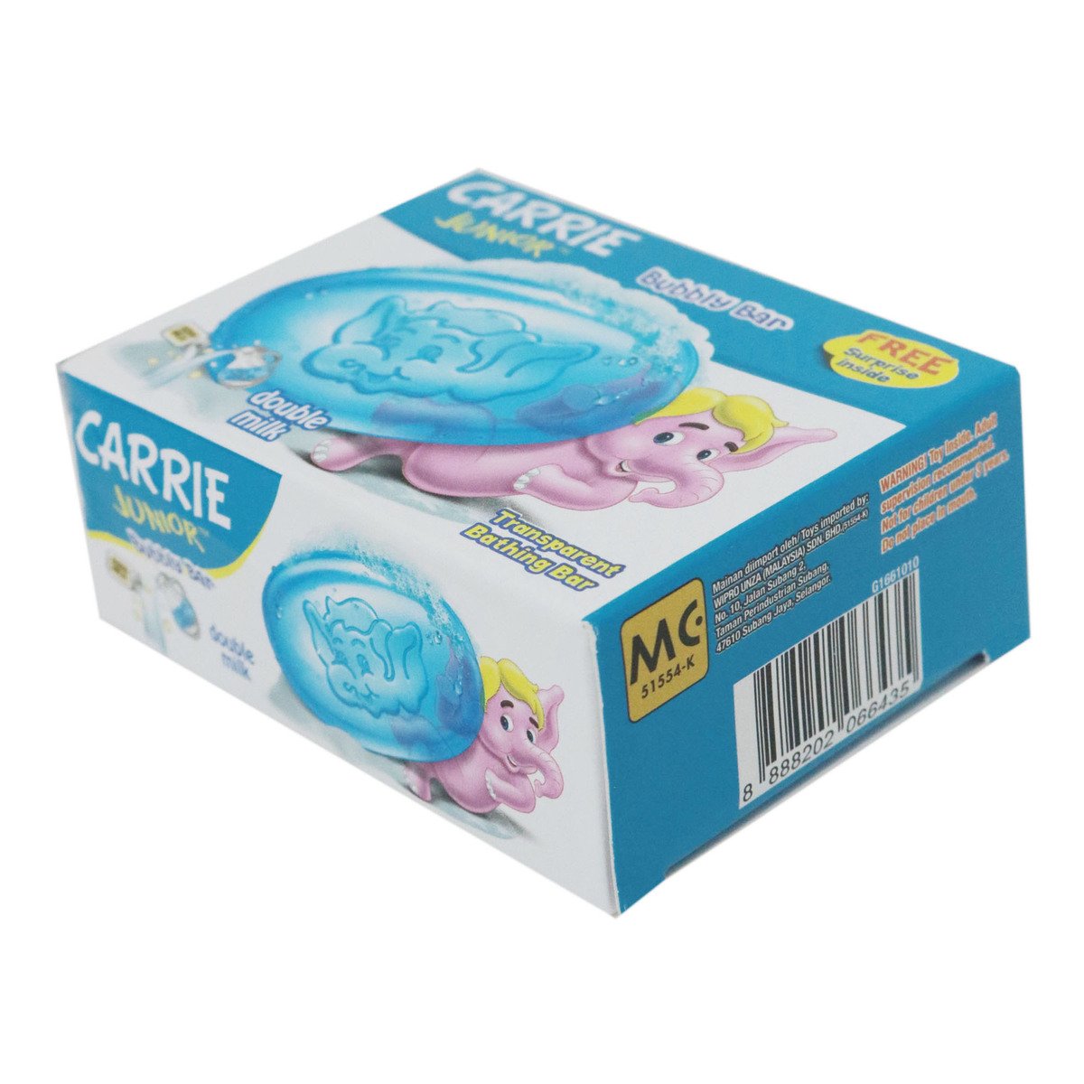 Carrie Junior Bubbly Double Milk Baby Soap 100g