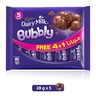 Cadbury Dairy Milka  Bubbly Chocolate 28 g 4+1