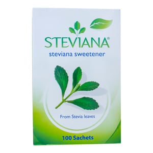 Steviana Sweetener From Stevia Leaves 100 pcs