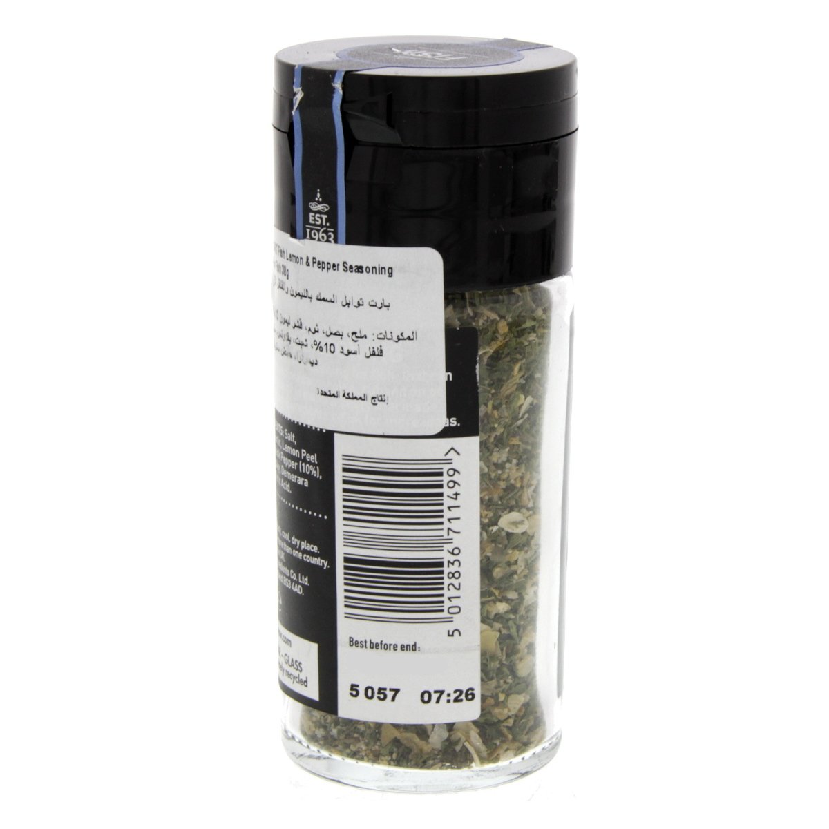 Bart Fish A Lemon And Pepper Seasoning For All Fish 38g