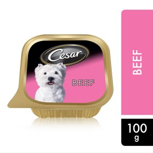 Cesar Beef Wet Dog Food 100g