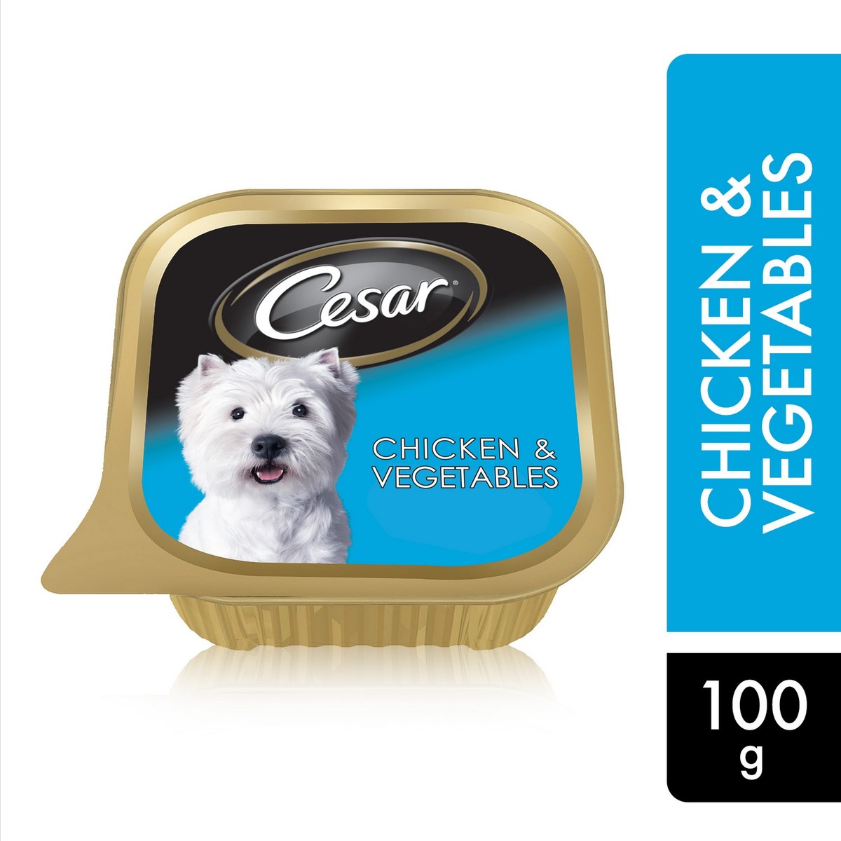 Cesar Chicken and Vegetables Wet Dog Food 100 g