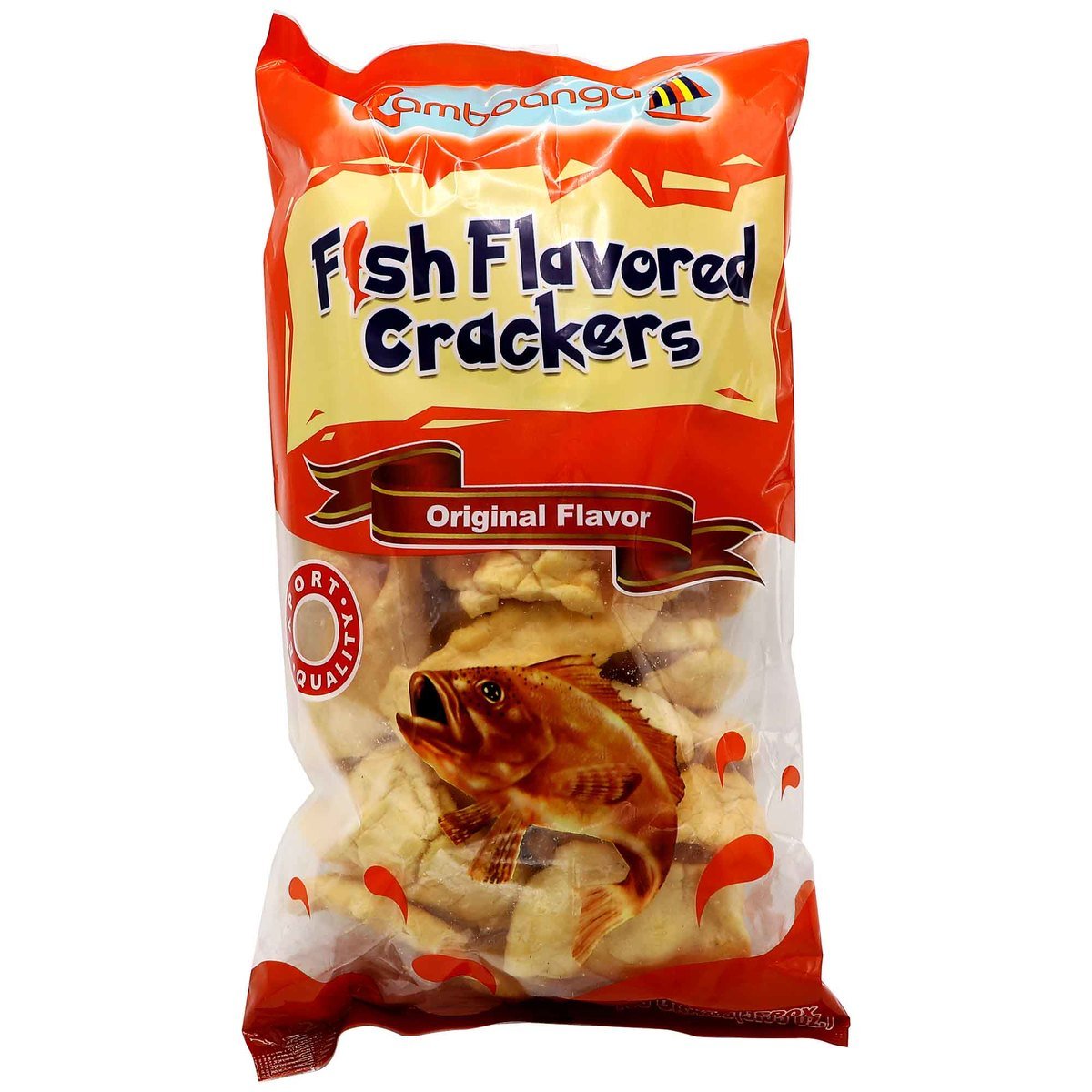 Zamboanga Fish Flavored Crackers Original Flavor 100 g