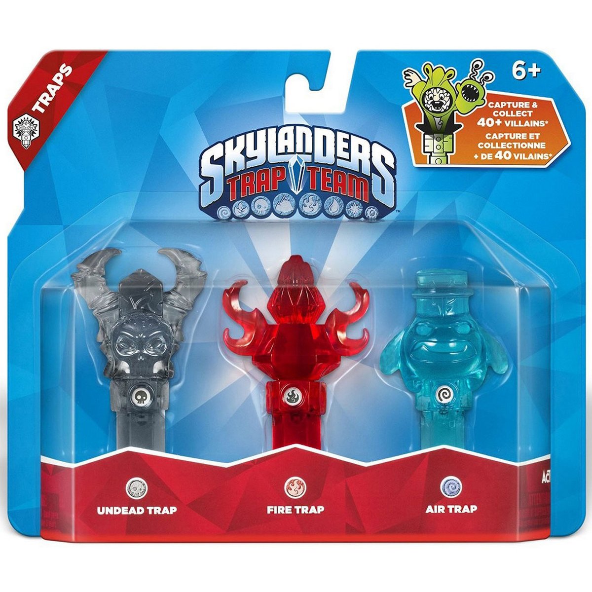 Skylanders Trap Team Air Undead And Fire Trap