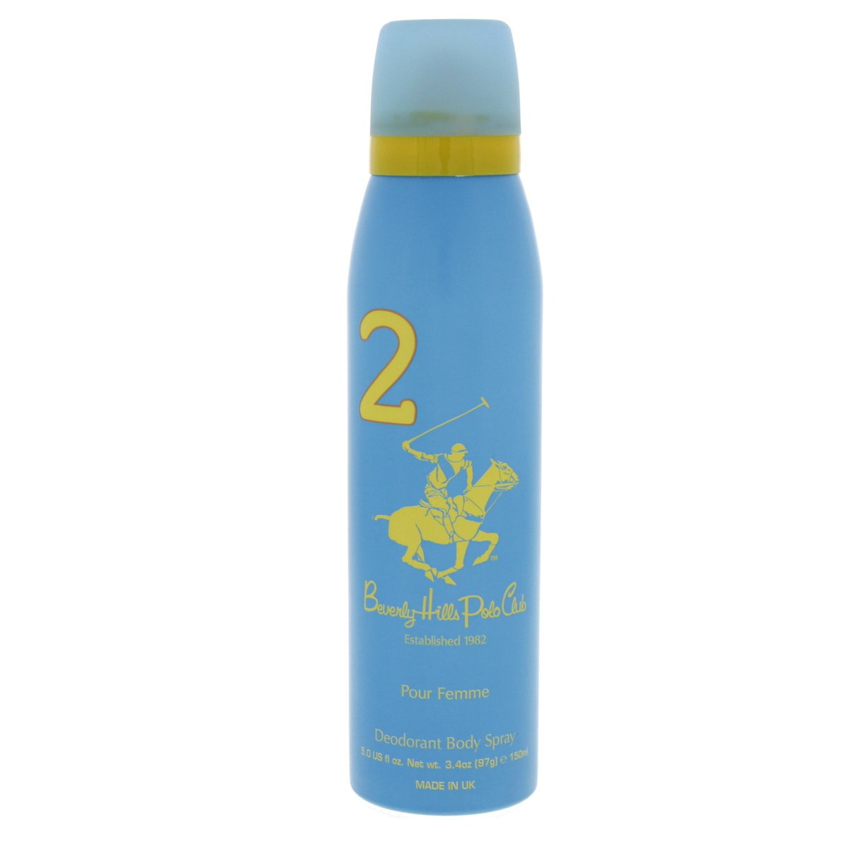 Beverly Hills Polo Club 2 Deodorant Body Spray For Women 150 ml