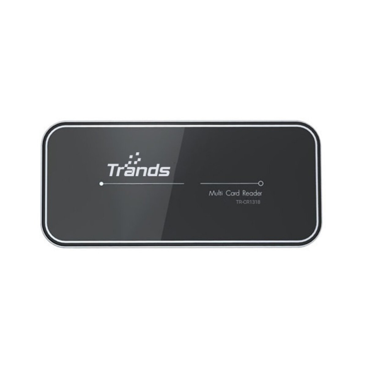 Trands External Multi 2.0 Card Reader With Micro USB Cable CR1318