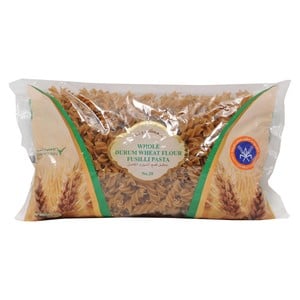 KFMBC Whole Durum Wheat Flour Fusilli Pasta No.20 400 g