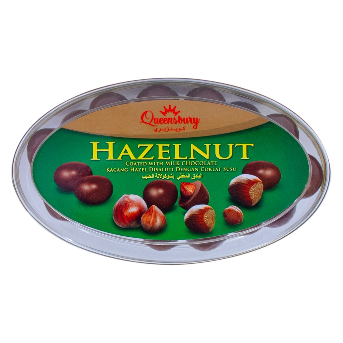 Queensbury Hazelnut Coated With Milk Chocolate 207 g
