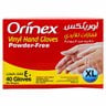 Orinex Vinyl Hand Gloves Powder-Free Extra Large 40pcs