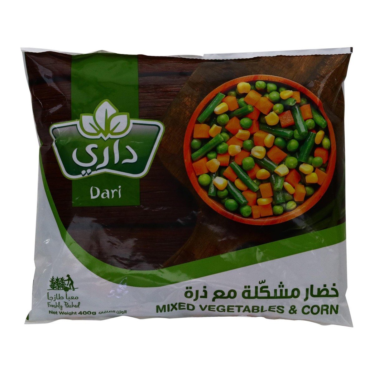 اشتري قم بشراء داري خضار مشكلة ذرة 400 جم Online at Best Price من الموقع - من لولو هايبر ماركت Beans في السعودية