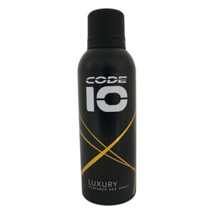 Code 10 Perfume Luxury Deodorant Spray 150ml
